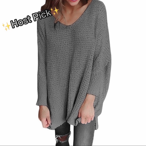 Sweaters - ✦🎉HP🎉NWT Oversized Knitted Sweater✦